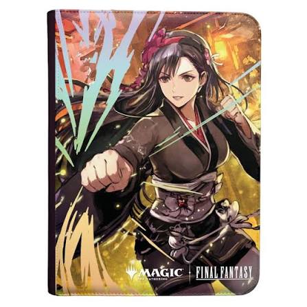 Magic The Gathering: Final Fantasy 9 Pocket Zipper Binder - Tifa Lockhart