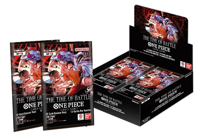 One Piece TCG: OP-16 The Time Of Battle Booster Box (Pre-Order)