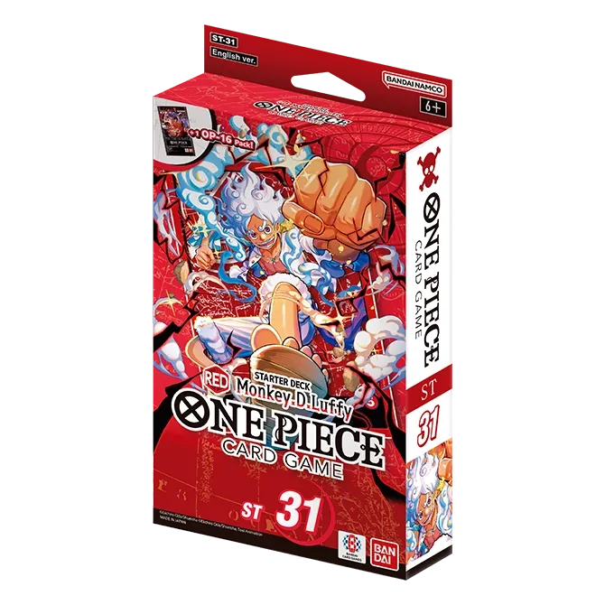 One Piece TCG: ST31 Starter Deck Red Monkey.D.Luffy (Pre-Order)
