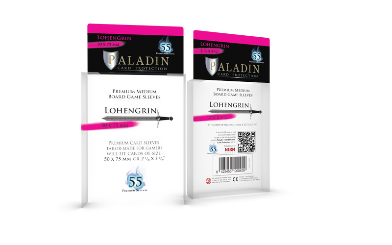 Pochettes Paladin - Lohengrin - 50MM x 75MM