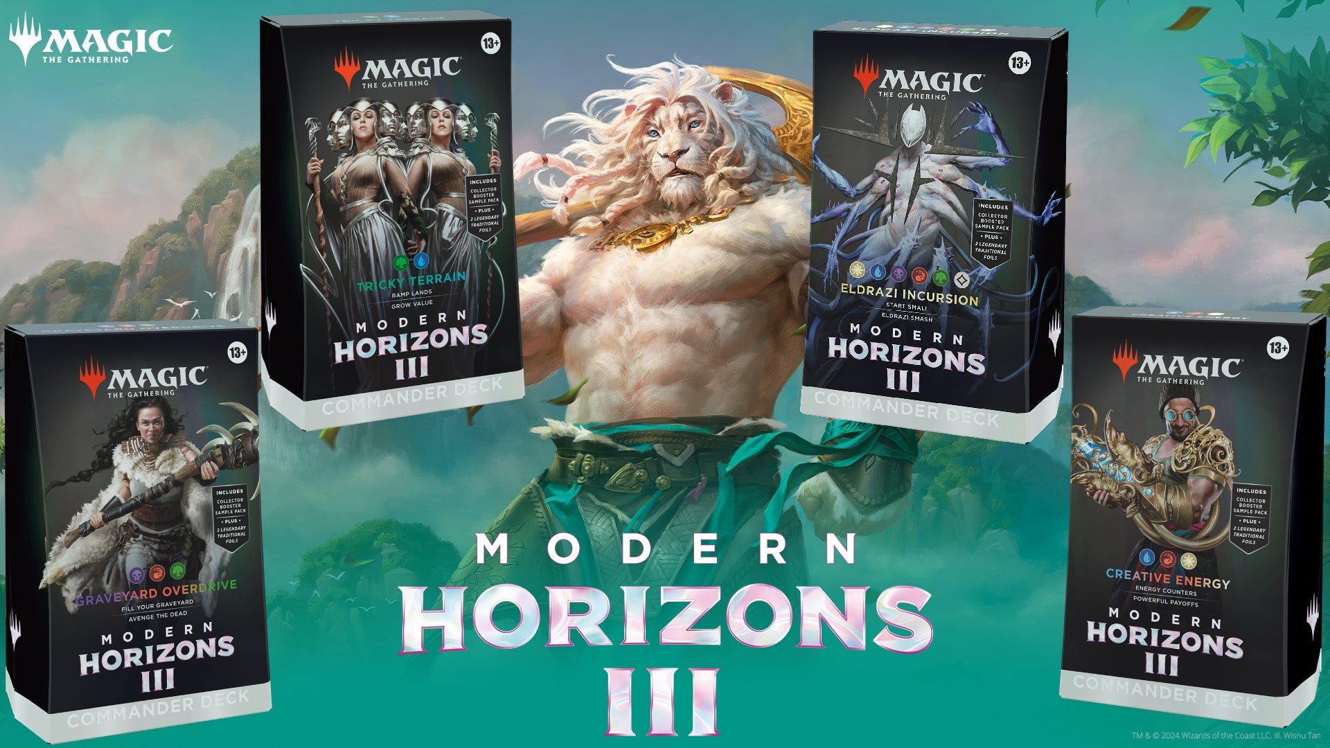 Modern Horizons 3 Commander Decks