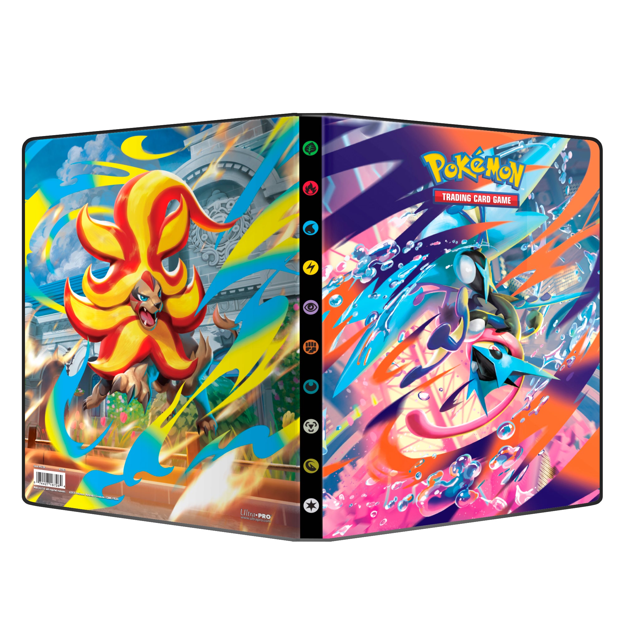 Portfolio Pokemon Chaos Rising ME04 9 Pocket Binder