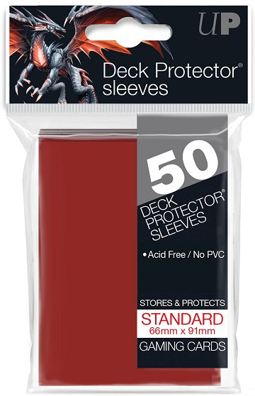 Pochettes D-Pro 50 unités : Rouge