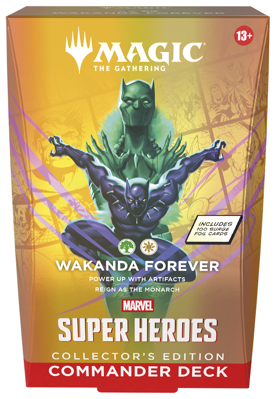 Deck Commander Édition Collector Magic: The Gathering Marvel Super Heroes
