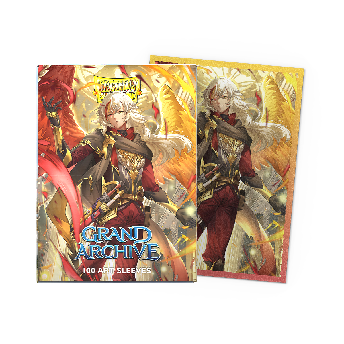 Dragon Shield Dual Matte Art: Grand Archive Azrael, Archangel of Materia 100CT