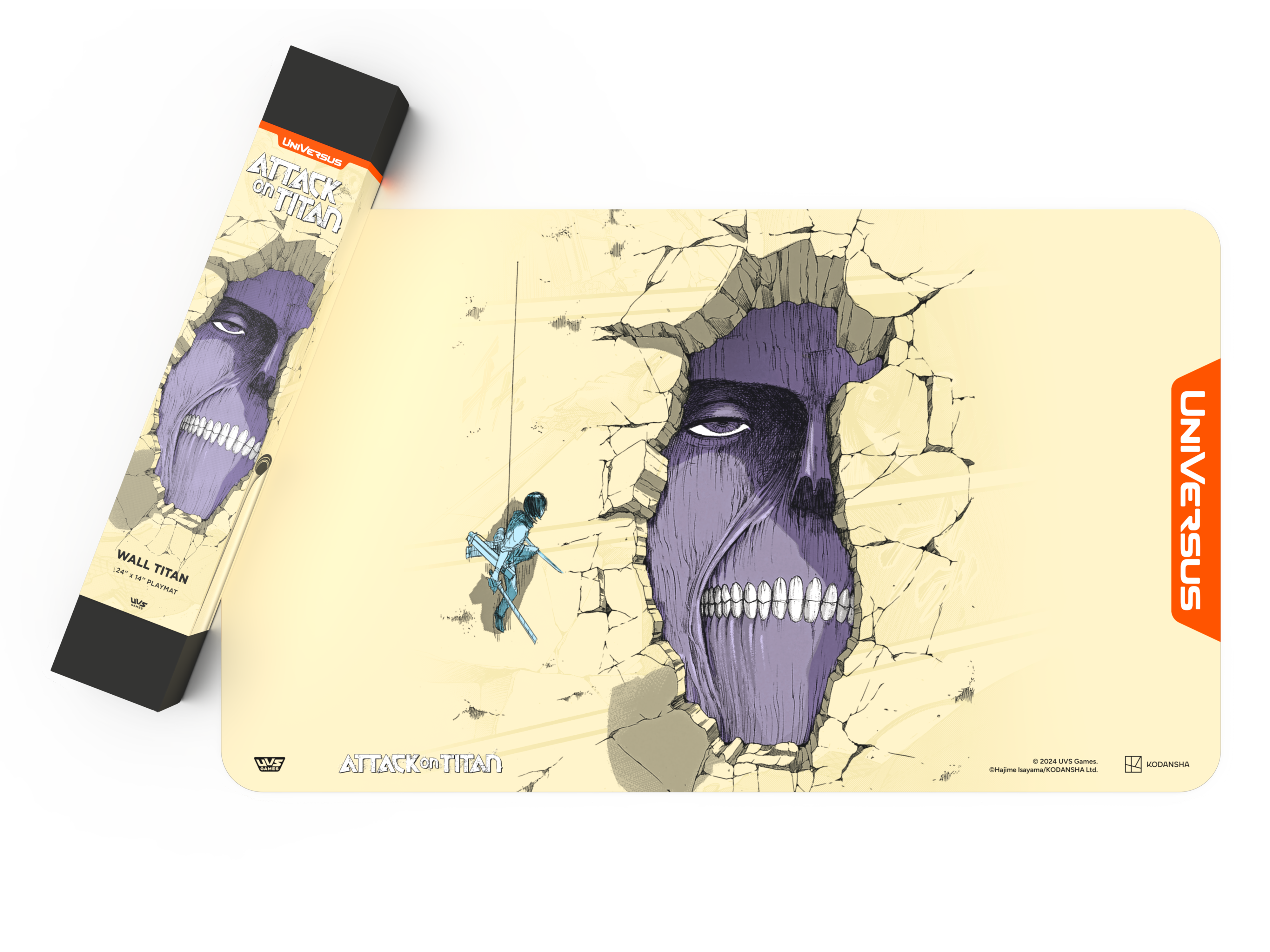 Universus : L'Attaque des Titans : La Bataille pour l'Humanité - Tapis de jeu mural Titan