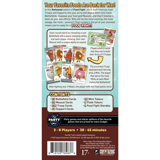 Food Fight Reheated (English) (Damaged)