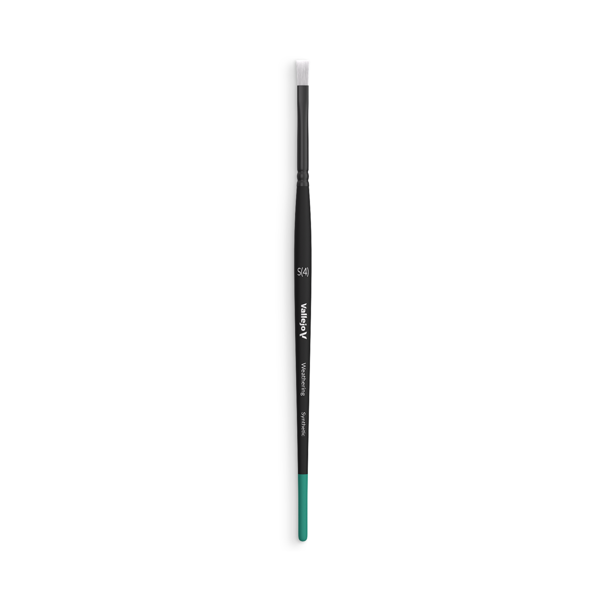 Synthetic Weathering Flat Brush - Small