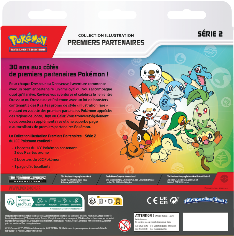 Pokemon TCG: Pokemon First Partner Illustration Collection series 2 (French)