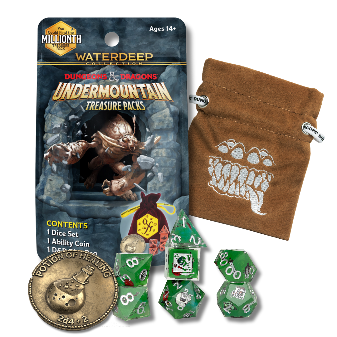 Donjons et Dragons : Pack de trésors d'Undermountain