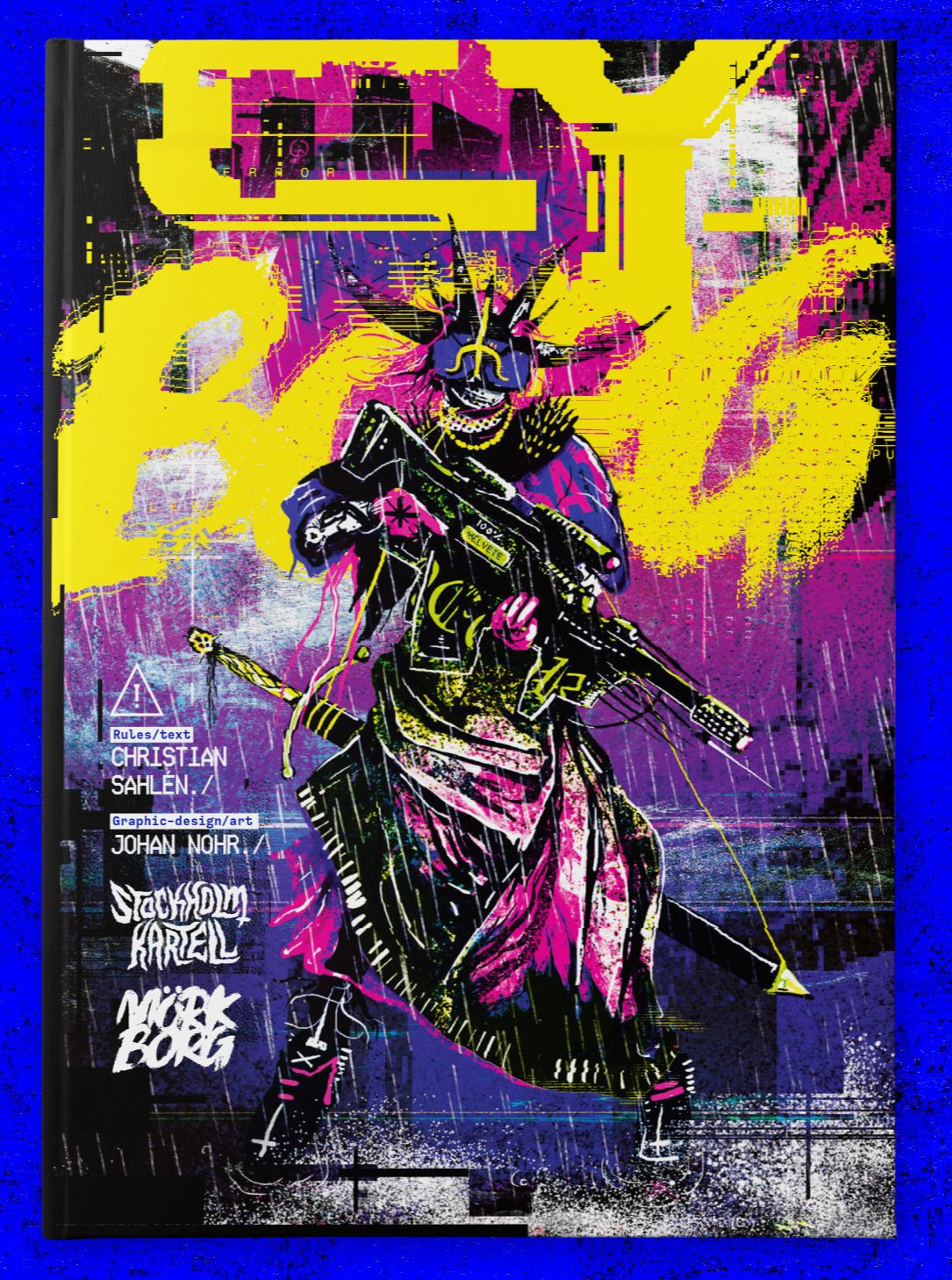 Couverture rigide du livret de règles de base de Cy_Borg