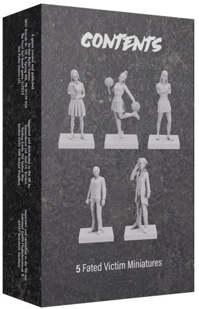 Final Girl Miniatures S3: Terror From Destiny Fated Victims (English)