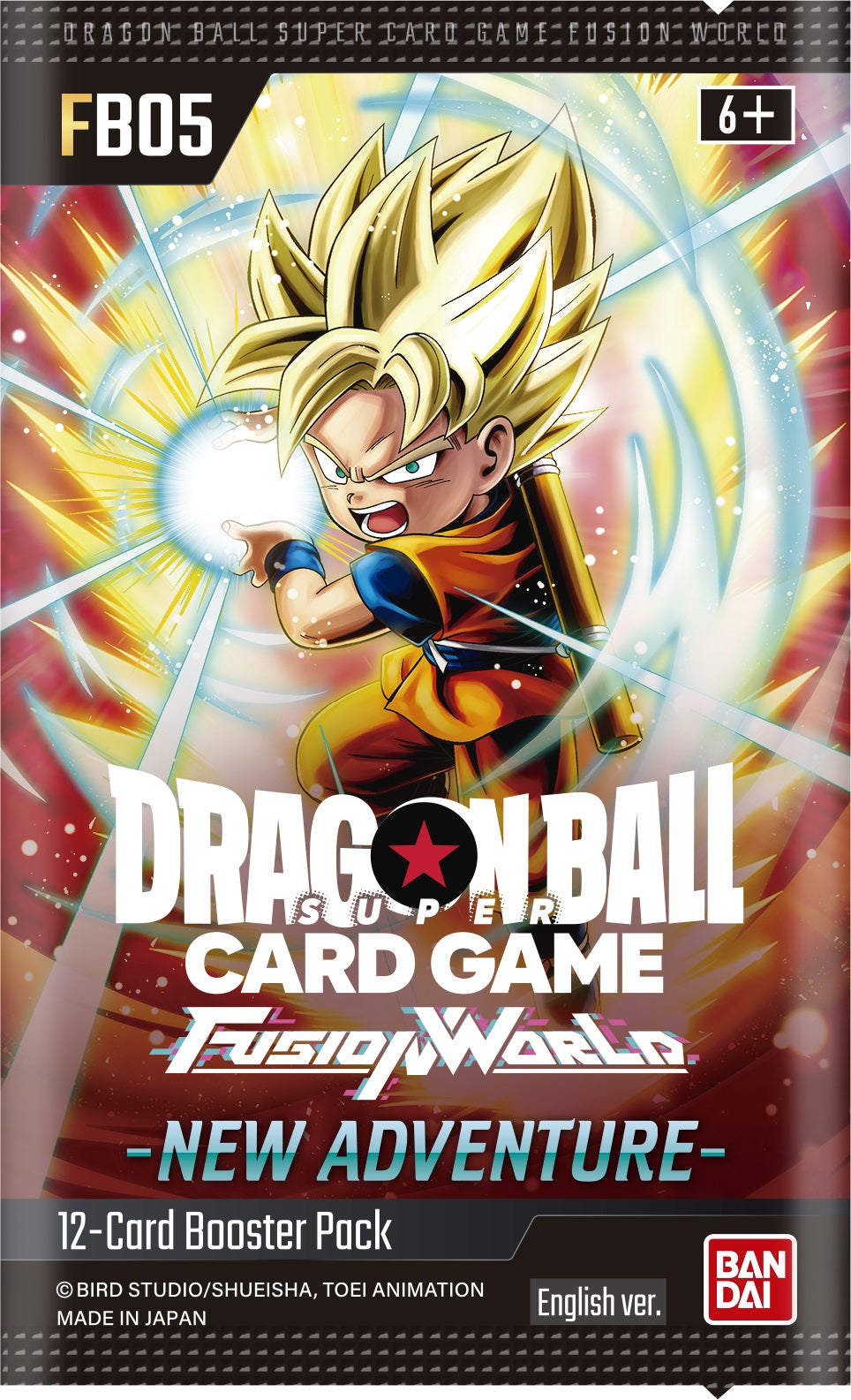 Dragon Ball Super - Fusion World Set 5: FB05 New Adventures Booster Box