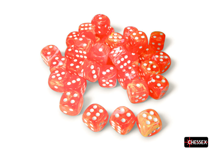 Festive: 36D6 Dahlia/White Luminary 12MM