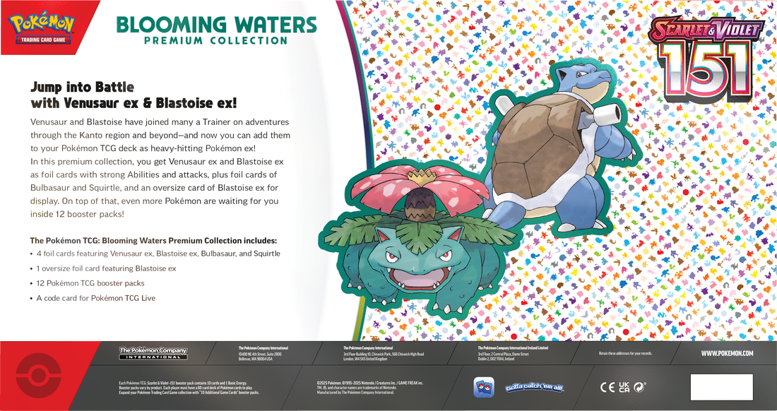 Pokemon TCG: Blooming Waters Premium Collection