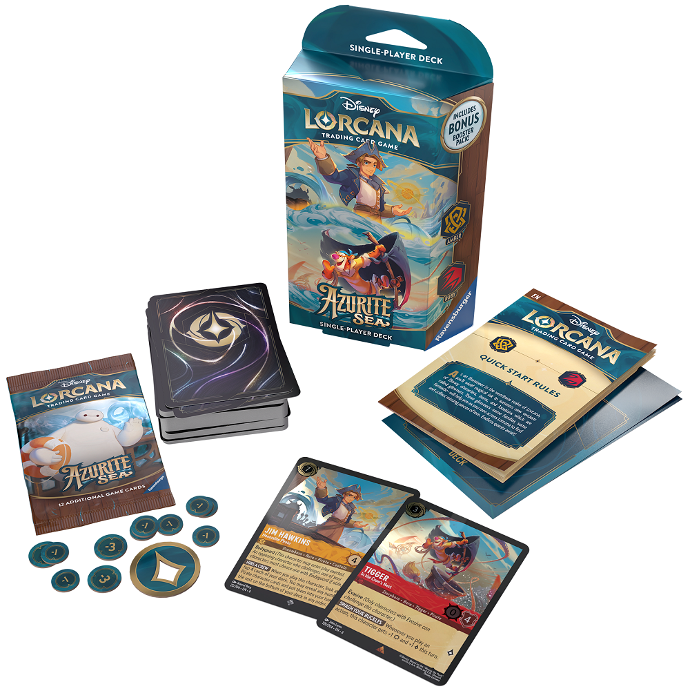 Disney Lorcana: Azurite Sea Starter Decks