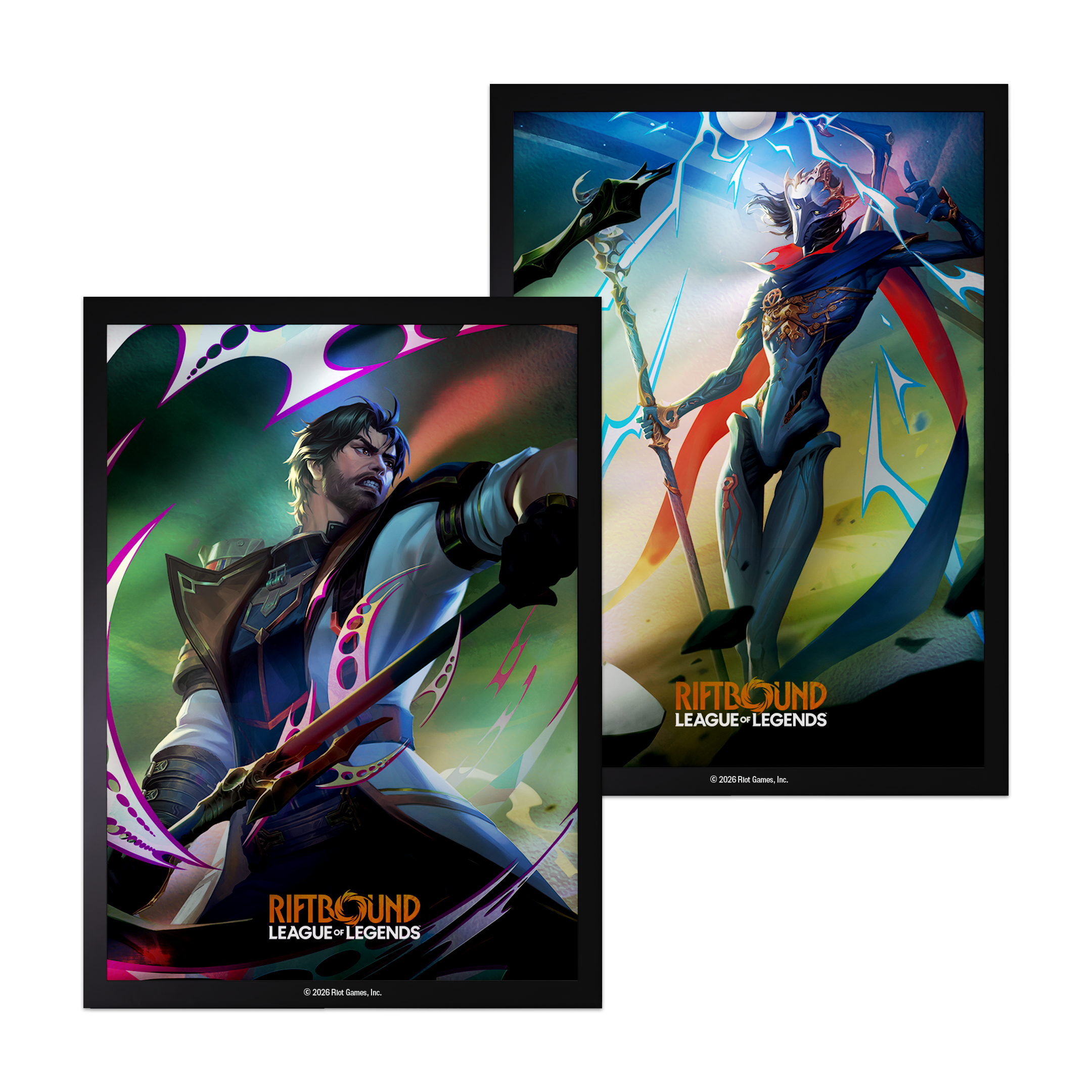 Riftbound TCG: Vendetta Art Sleeves - #2 Jayce vs Viktor 100CT (Pre-Order)
