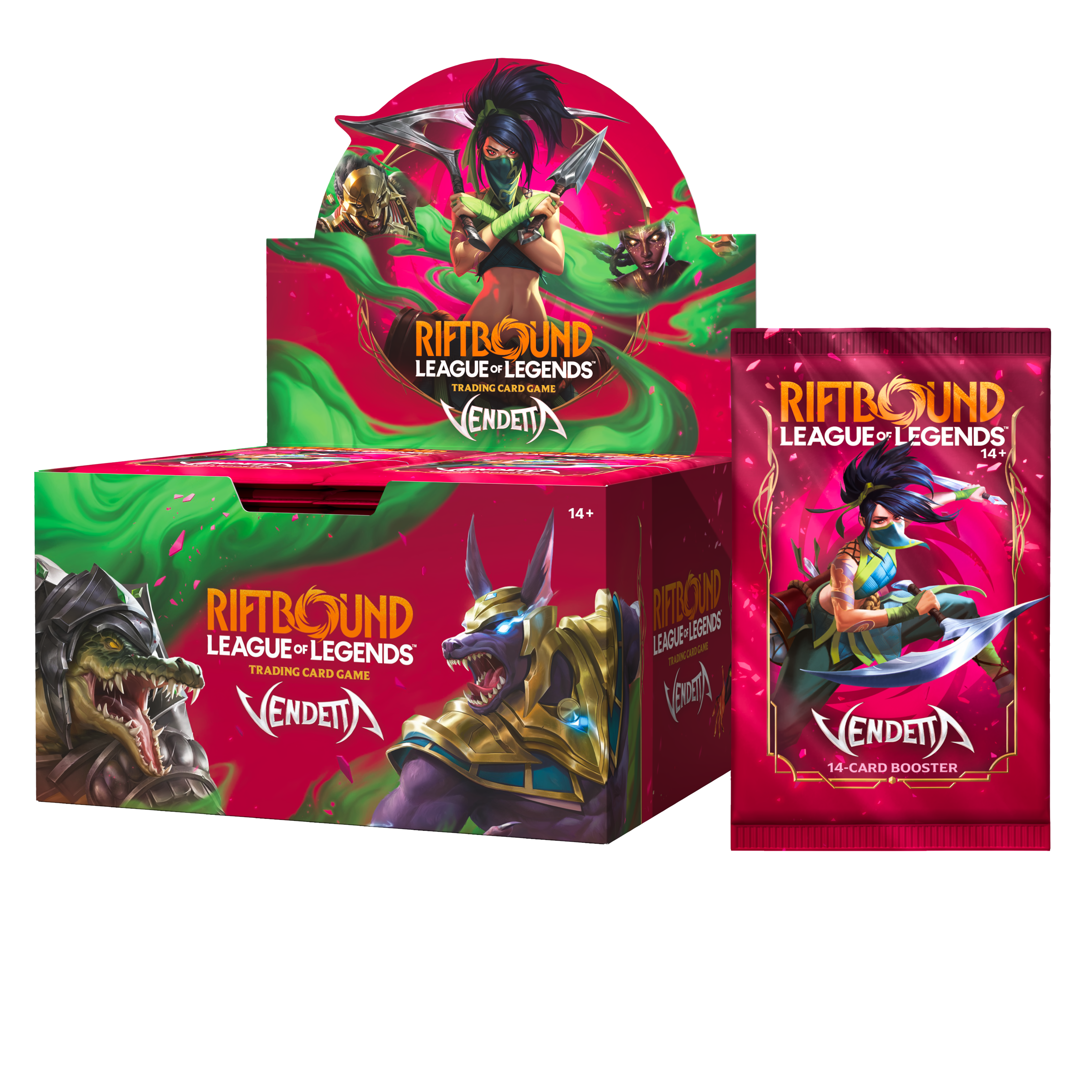 League of Legends Riftbound TCG: Vendetta Booster Box (Pre-Order)