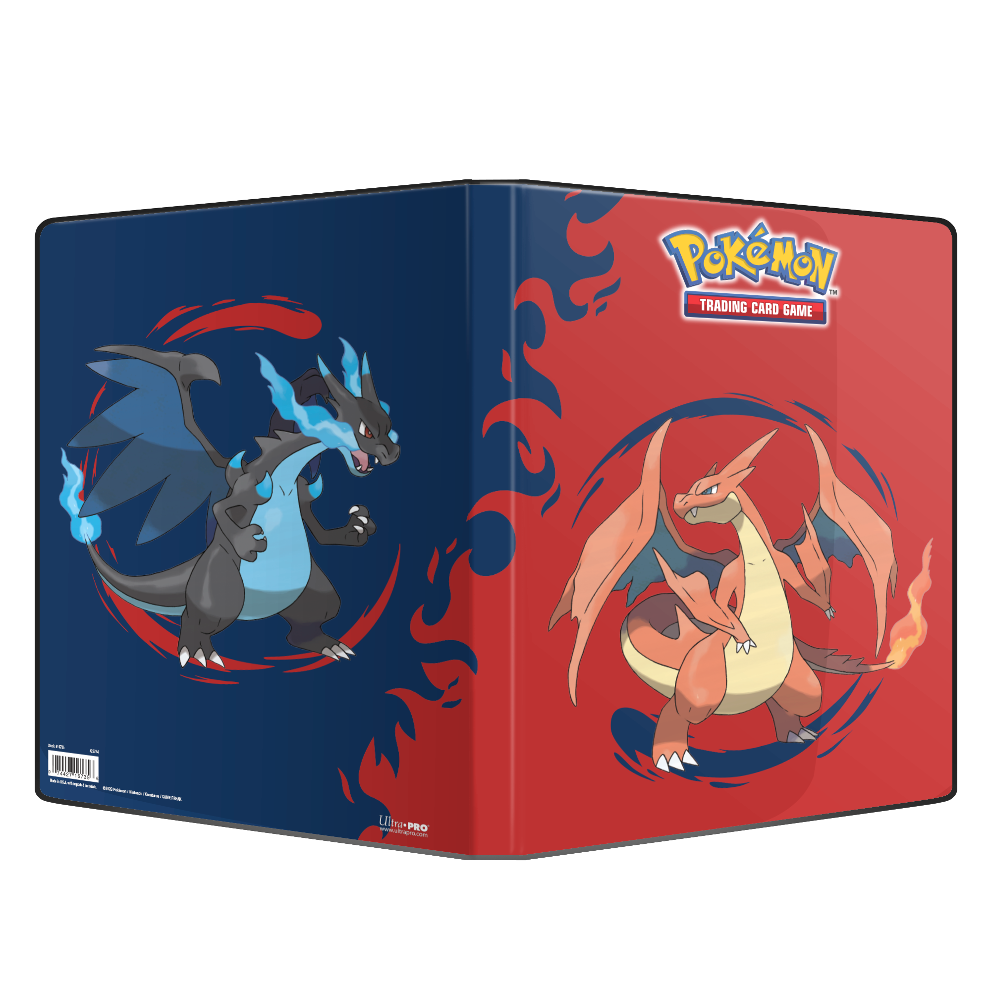 Portfolio Pokemon Mega Charizard X & Mega Charizard Y 9 Pocket Binder (Pre-Order)