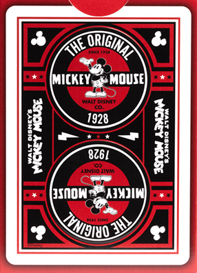 Cartes à jouer Disney Classic Mickey Rouge