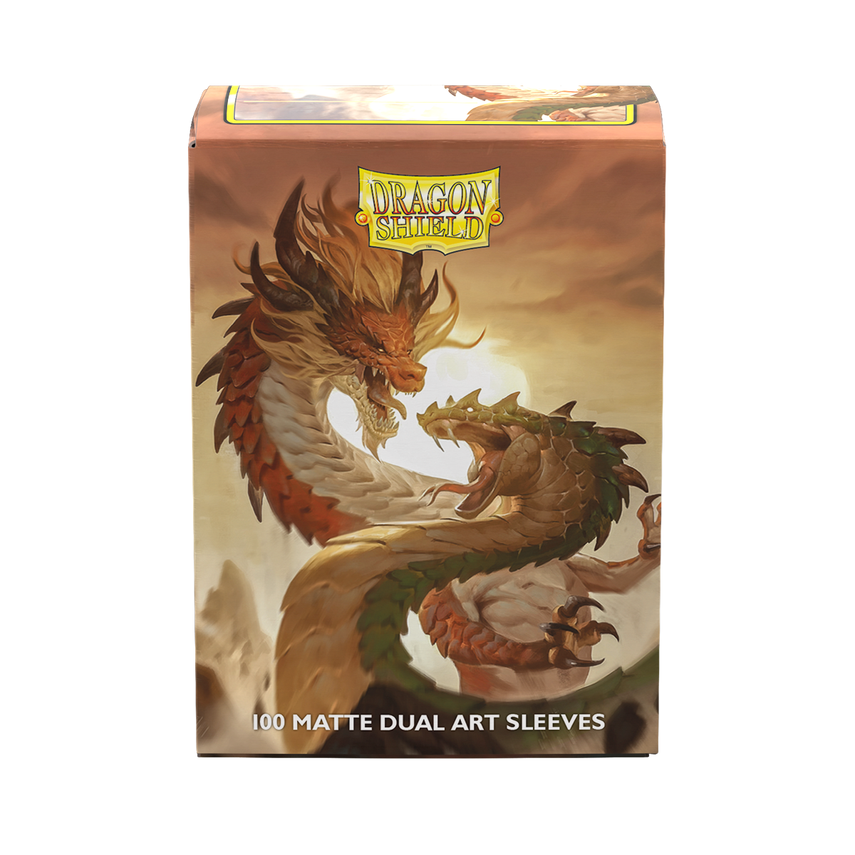 Dragon Shield Matte Dual Art Sleeves Wood Snake 2025 100CT
