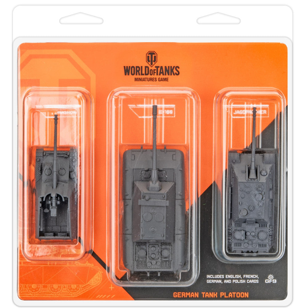 World of Tanks Miniatures Game: German Tank Platoon