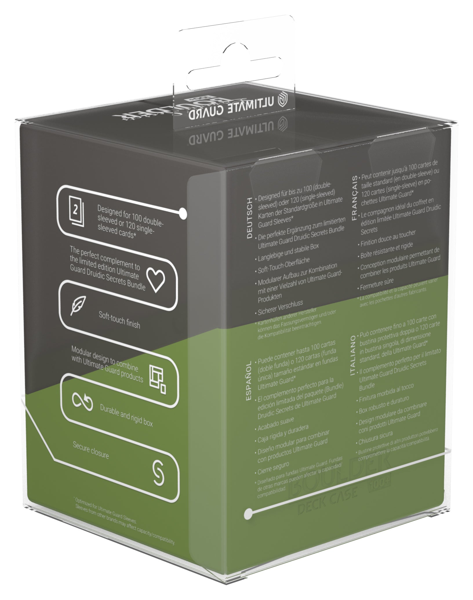 Deck Case Boulder 100+ Secrets Druidiques : Tonnelle