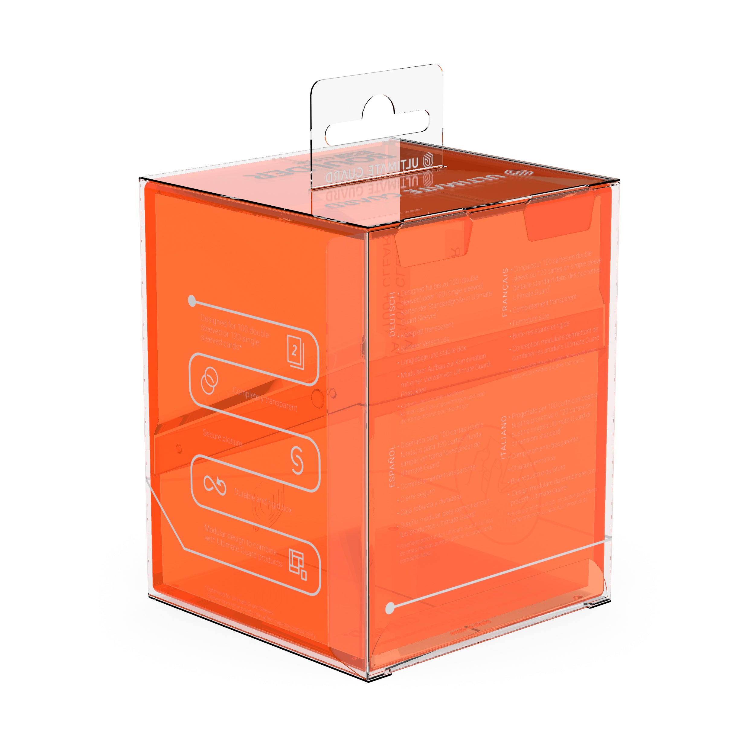 Coffret de rangement Boulder 100+ Clear Poppy Topaz