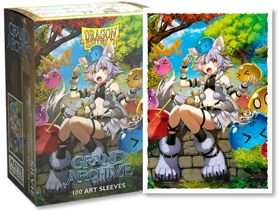 Dragon Shield Brushed Art: Grand Archive Silvie 100CT