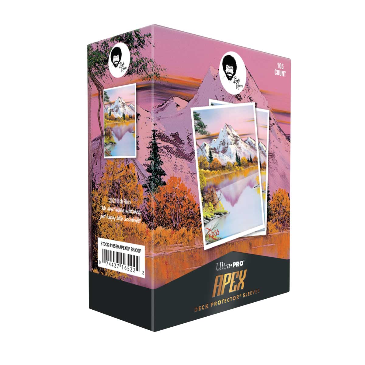 Pochettes de protection Apex Deck Protector : Bob Ross Mighty Mountain Lake 105CT