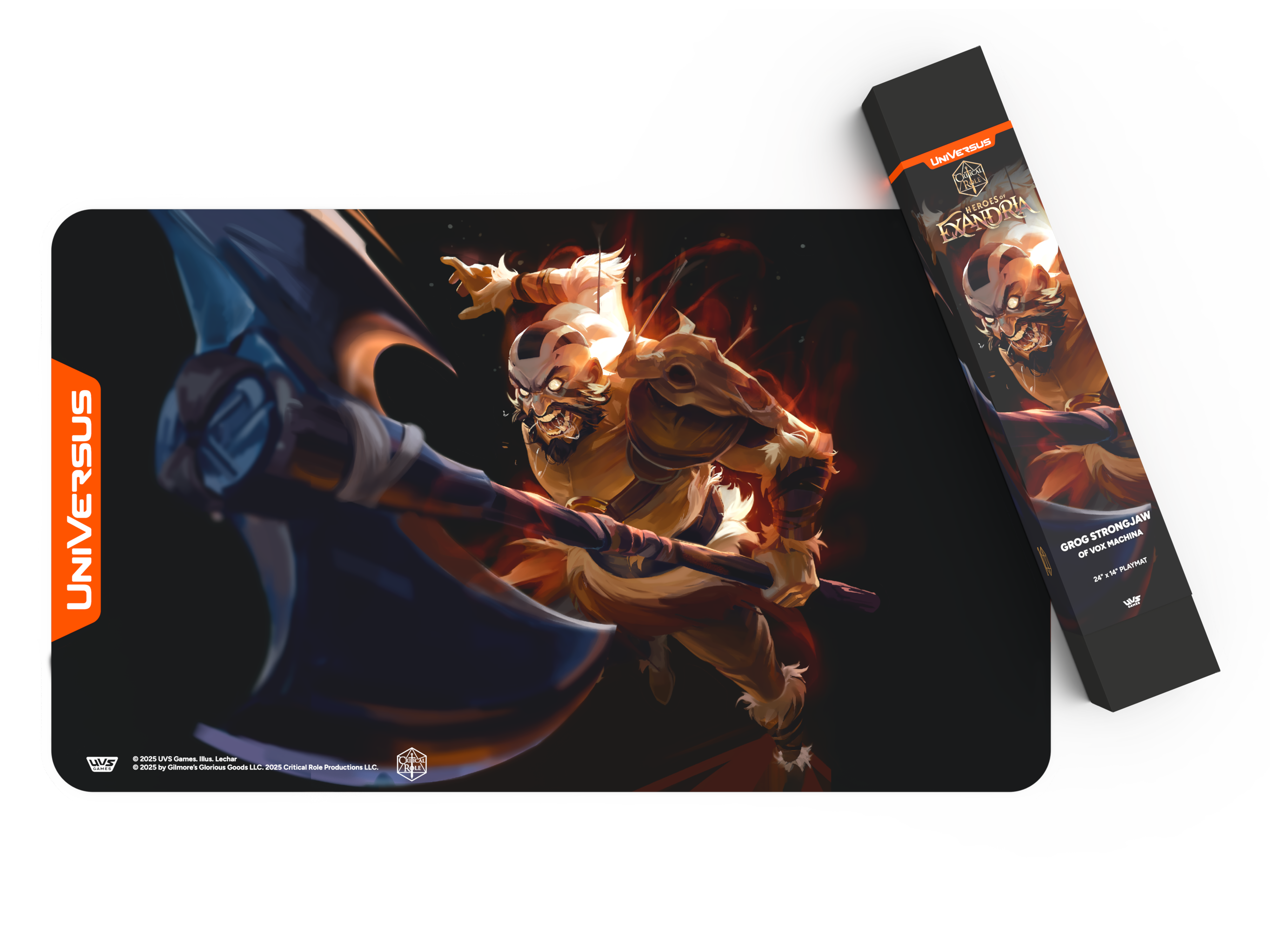 Tapis de jeu Critical Role : Héros d'Exandria : Grog Strongjaw