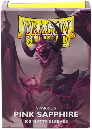 Dragon Shield Matte Pink Sapphire 100CT