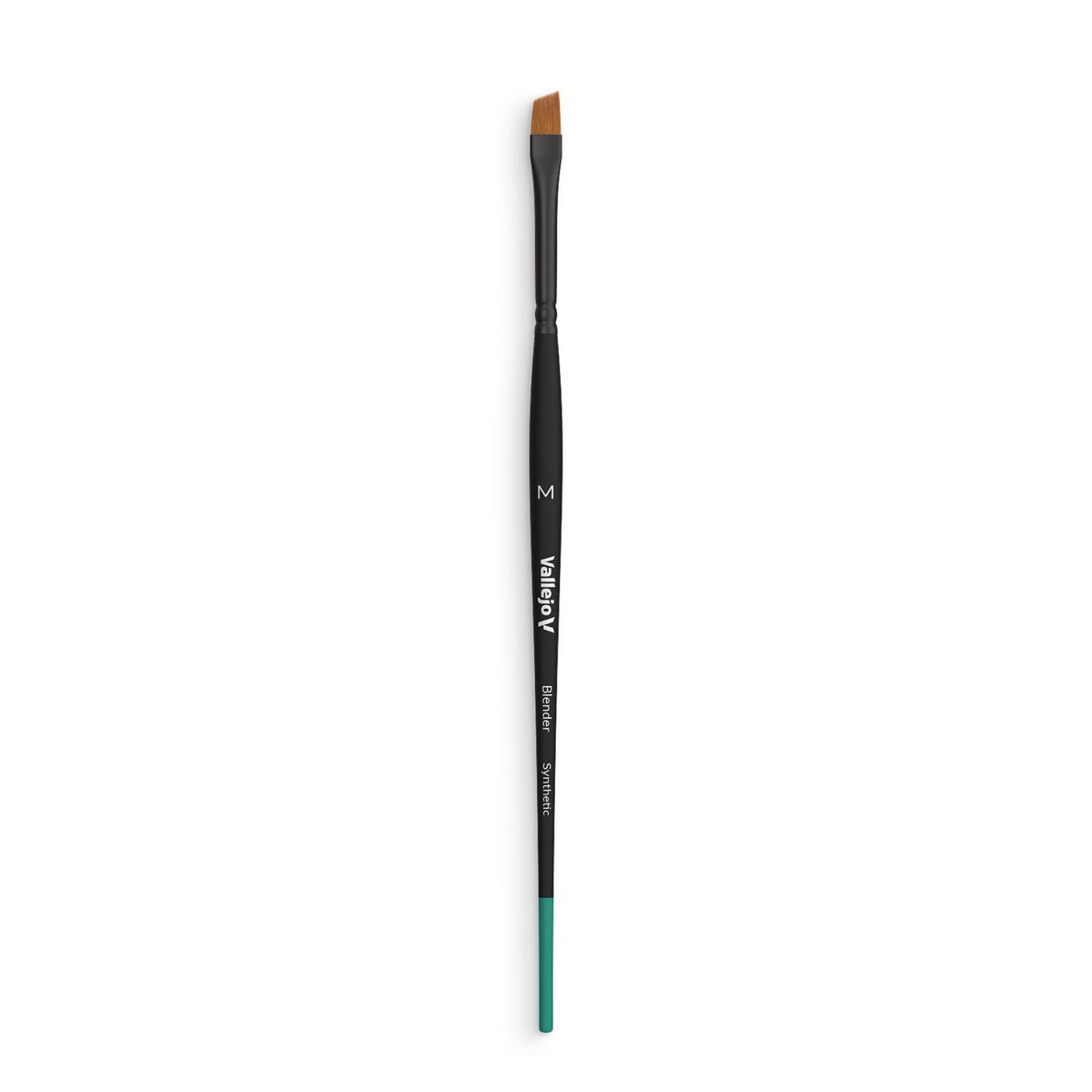 Synthetic Flat Angled Brush - Medium