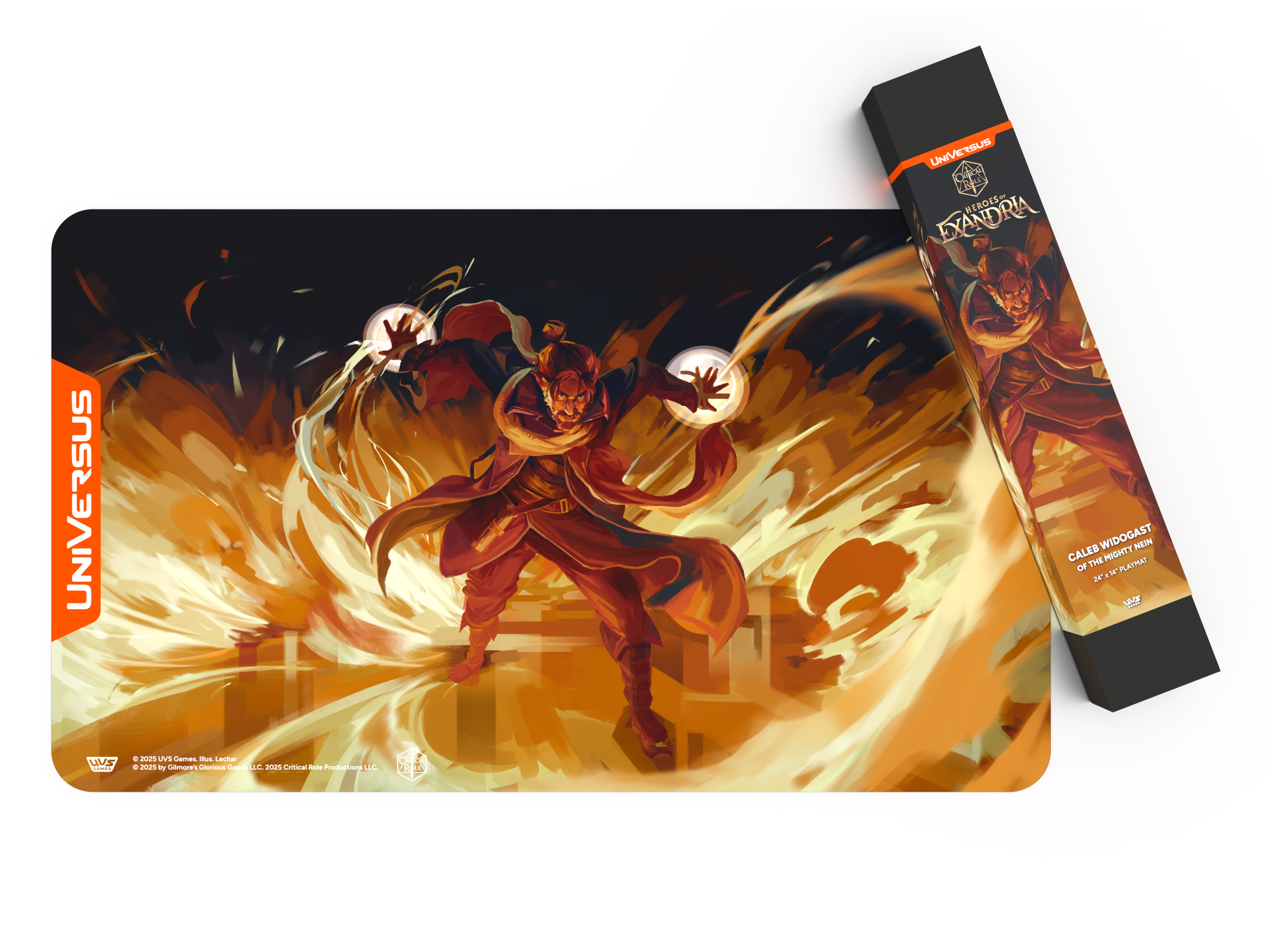 Critical Role: Heroes of Exandria Playmat: Caleb Widogast