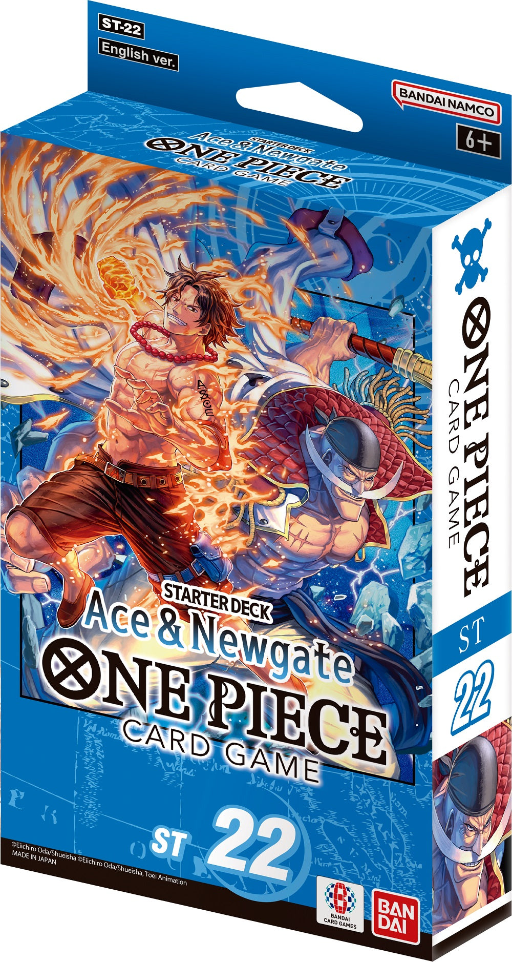 One Piece TCG: ST22 Starter Deck Blue - Ace & Newgate One Piece TCG: ST22 Starter Deck Blue - Ace & Newgate