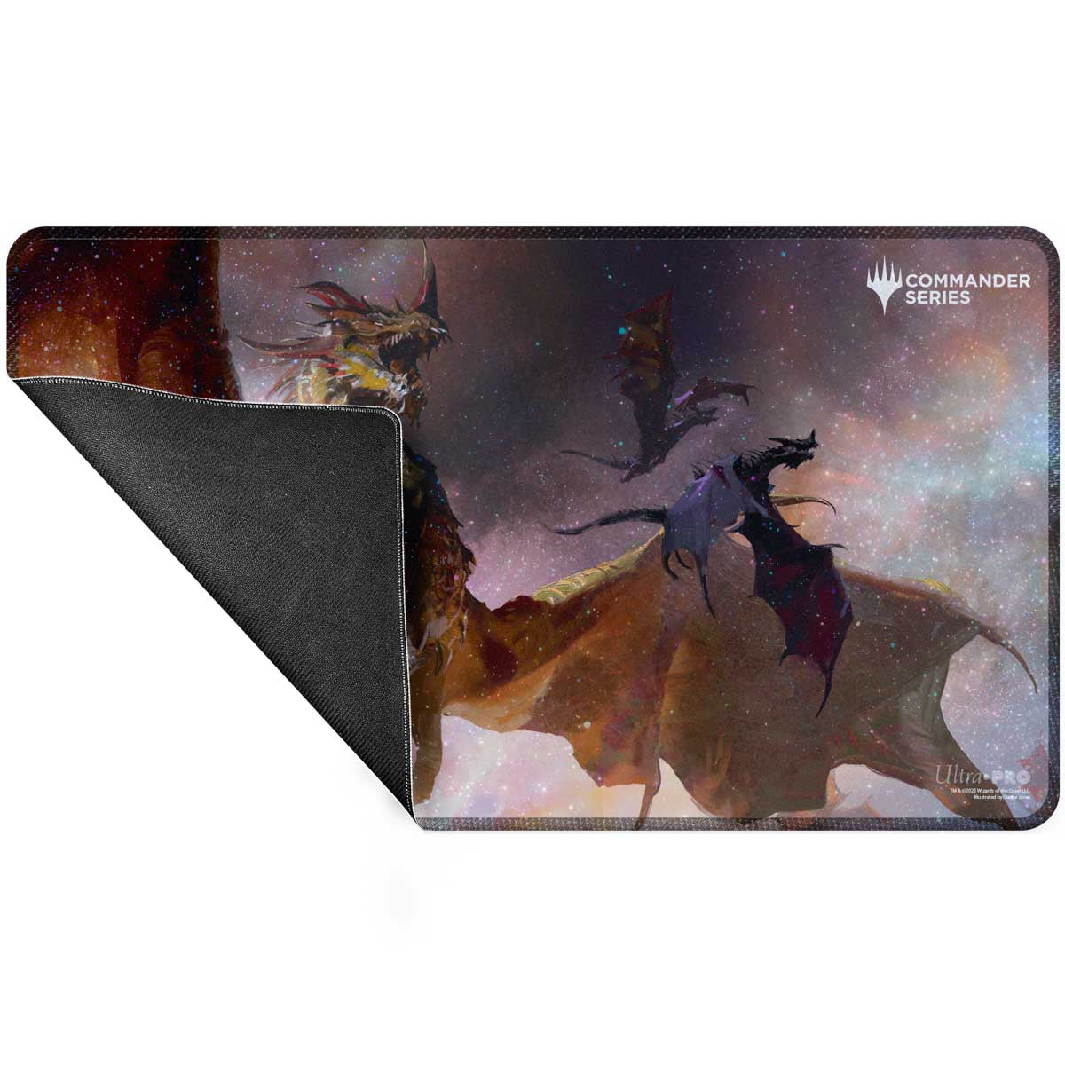 Tapis de jeu Magic: The Gathering - Série Commander : Dragon UR holographique