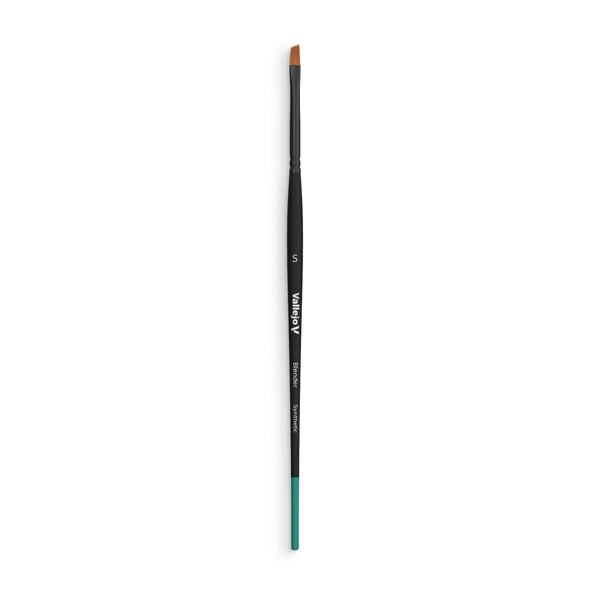 Synthetic Flat Angled Brush - Small