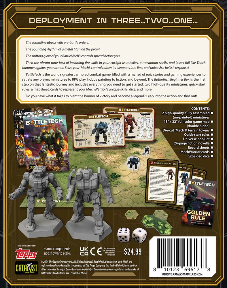 Battletech : Coffret Débutant 40e anniversaire (Anglais)