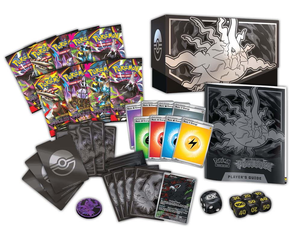 Pokemon TCG: ME05 Pitch Black Elite Trainer Box (Pre-Order)