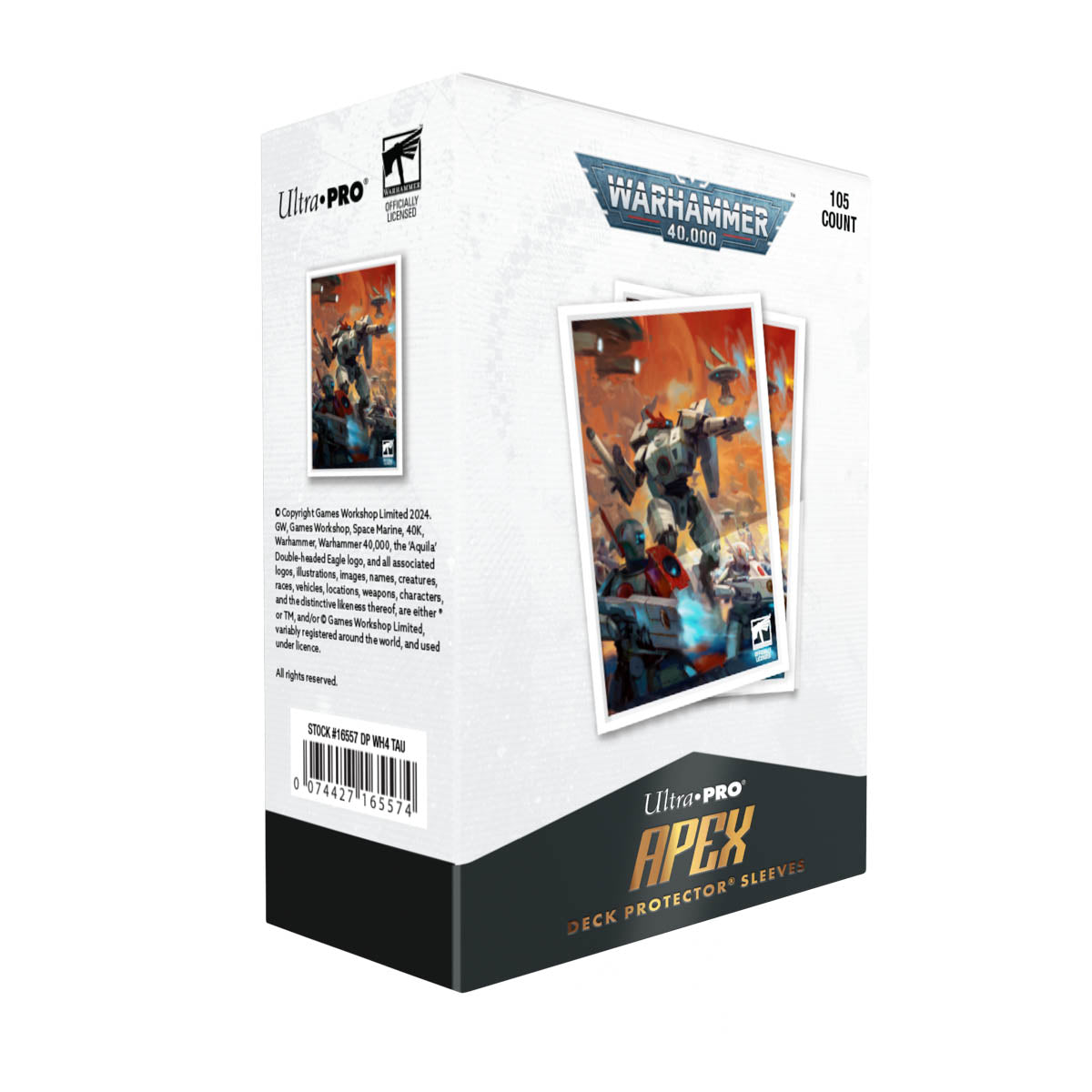 Protège-cartes Apex : Magic The Gathering Warhammer 40K Codex Empire T'au, 105 unités
