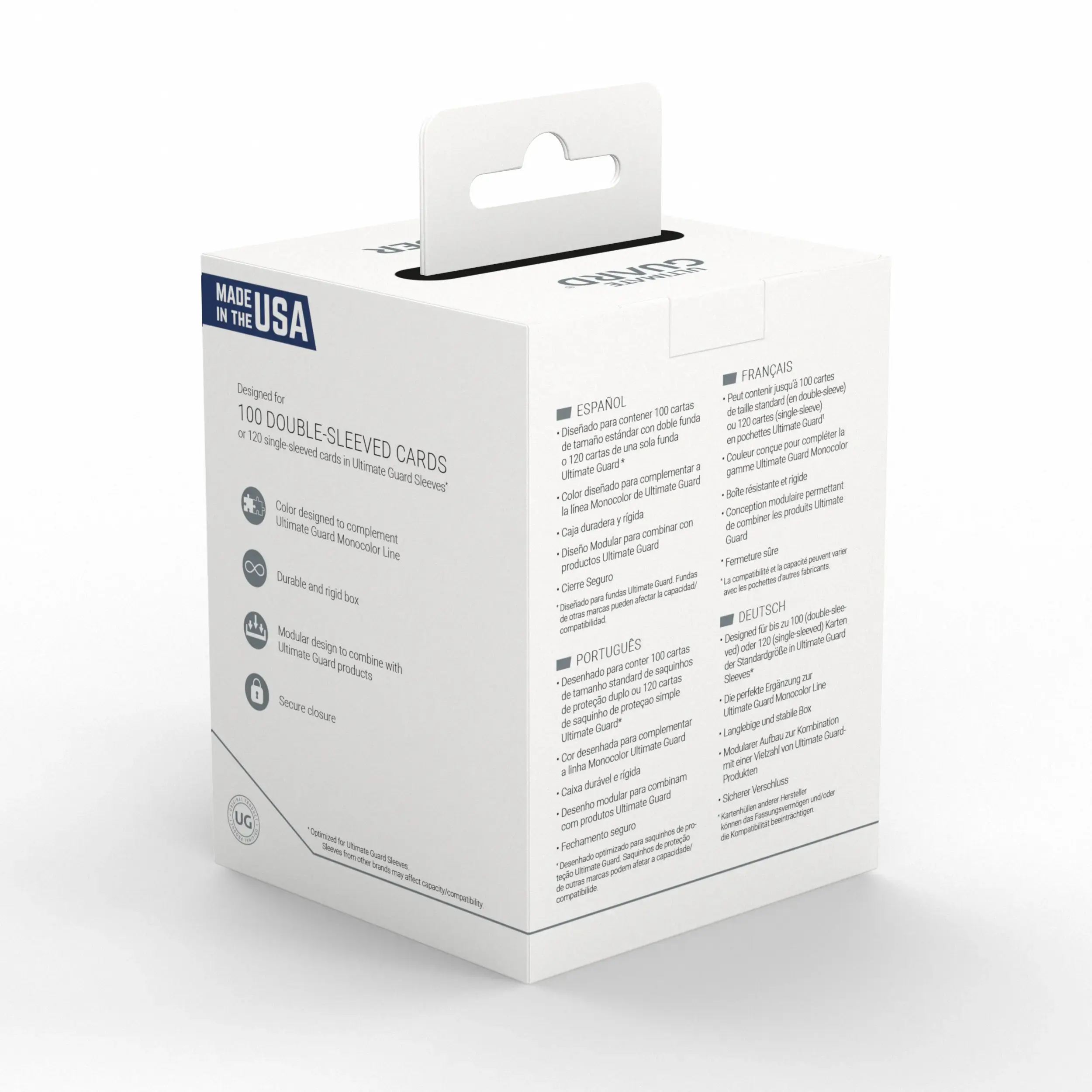 Deck Case Boulder 100+ Solid Noir