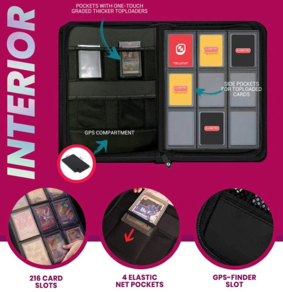 Shield+ 3X4 Topload Card Binder - Purple