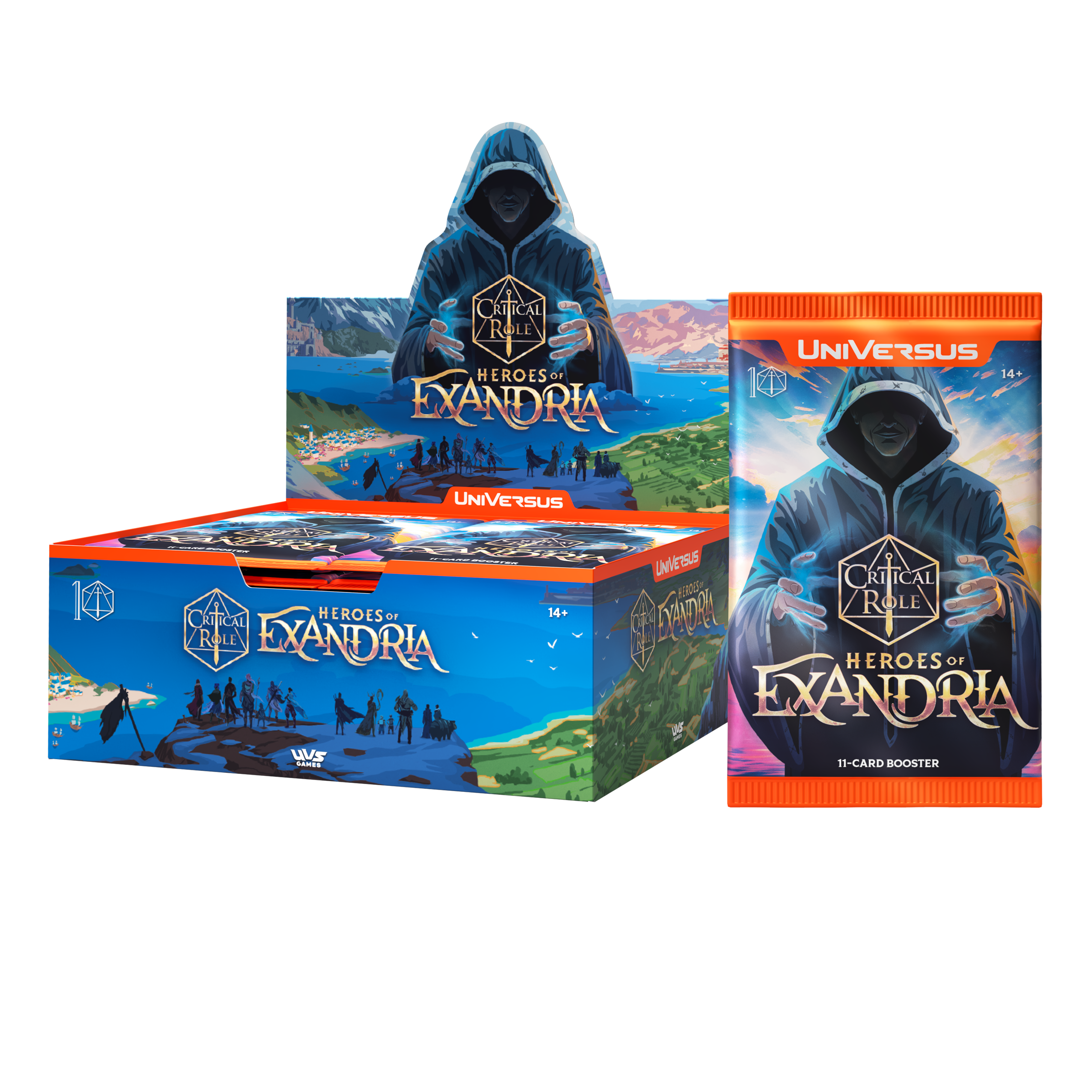 Universus: Critical Role: Heroes of Exandria - Booster Display