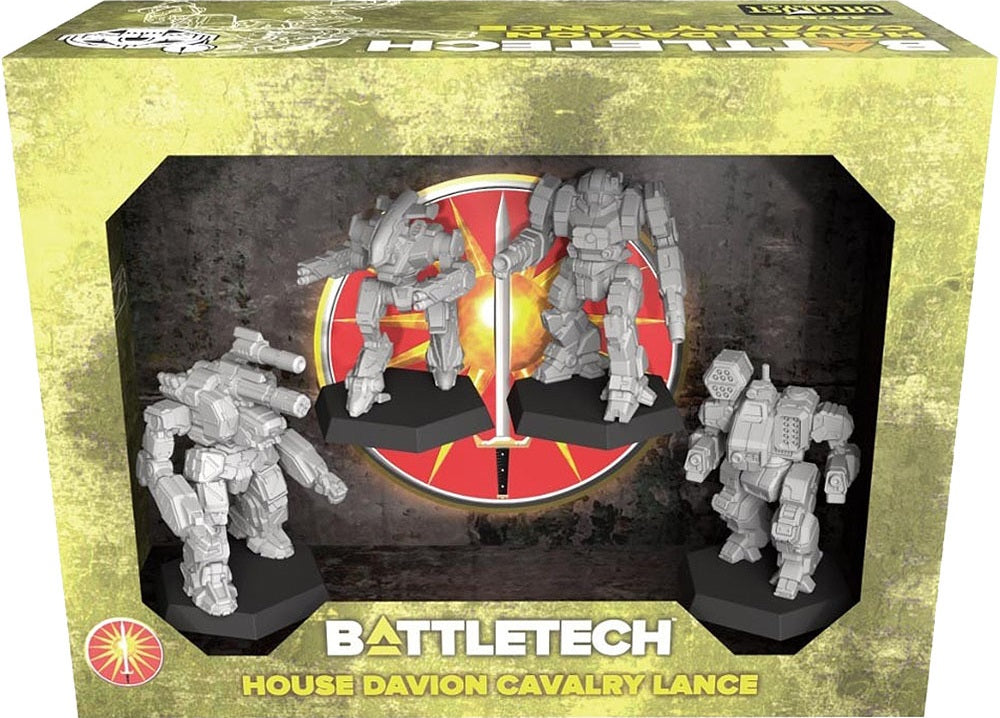 Battletech: House Davion Cavalry Lance (English)