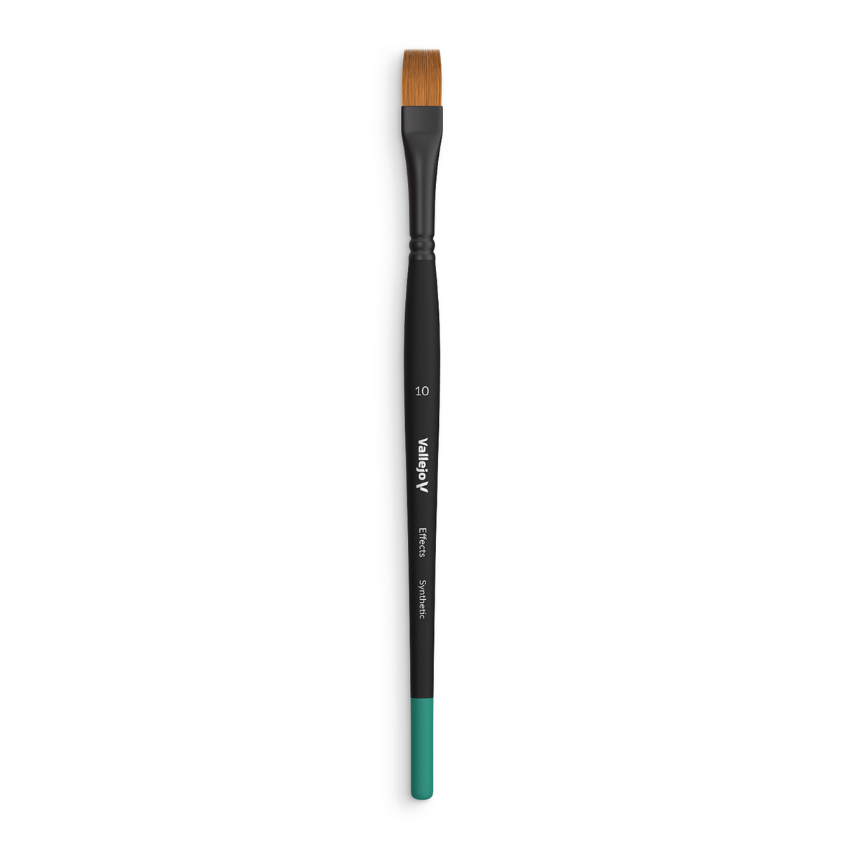 Synthetic Flat Rectangular Brush NO. 10
