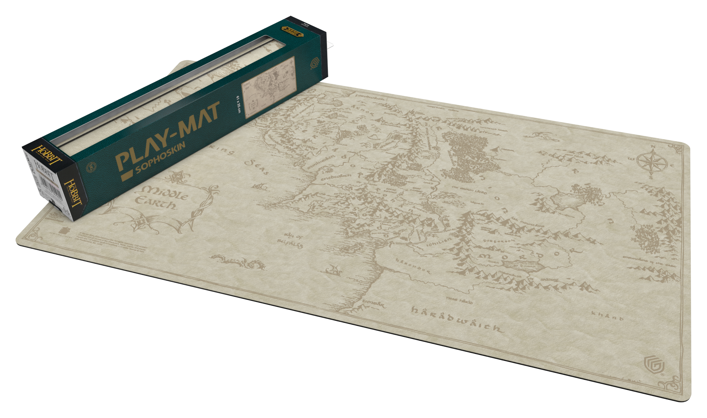 Sophoskin: The Hobbit Map Playmat - Middle-Earth
