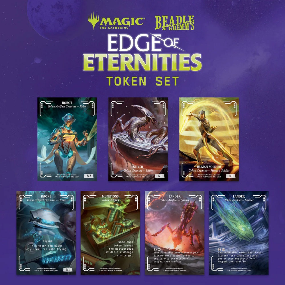 Ensemble de jetons Beadle & Grimm's Magic : The Gathering Edge of Eternities