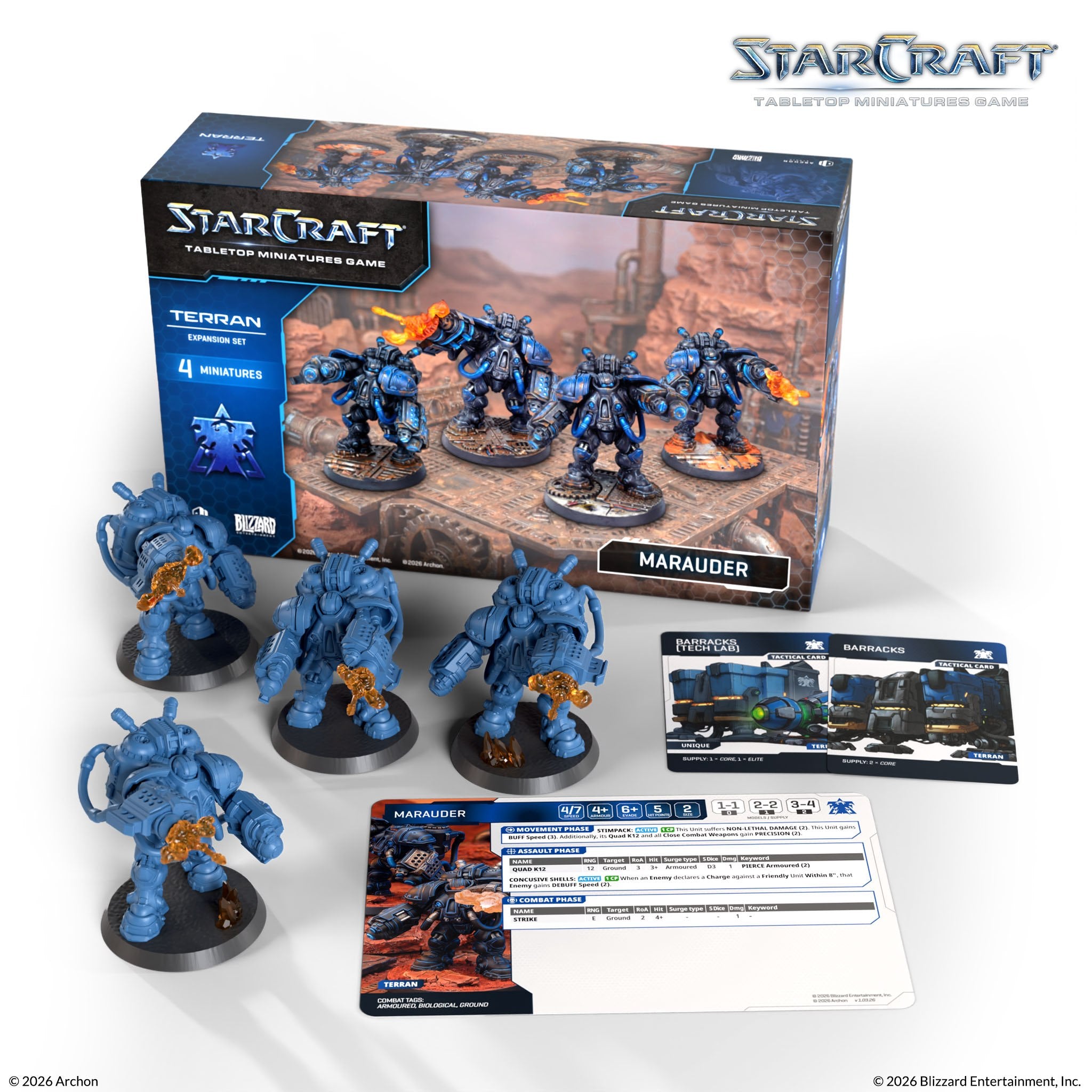Starcraft: Terran - Marauder Expansion Set (Pre-Order)