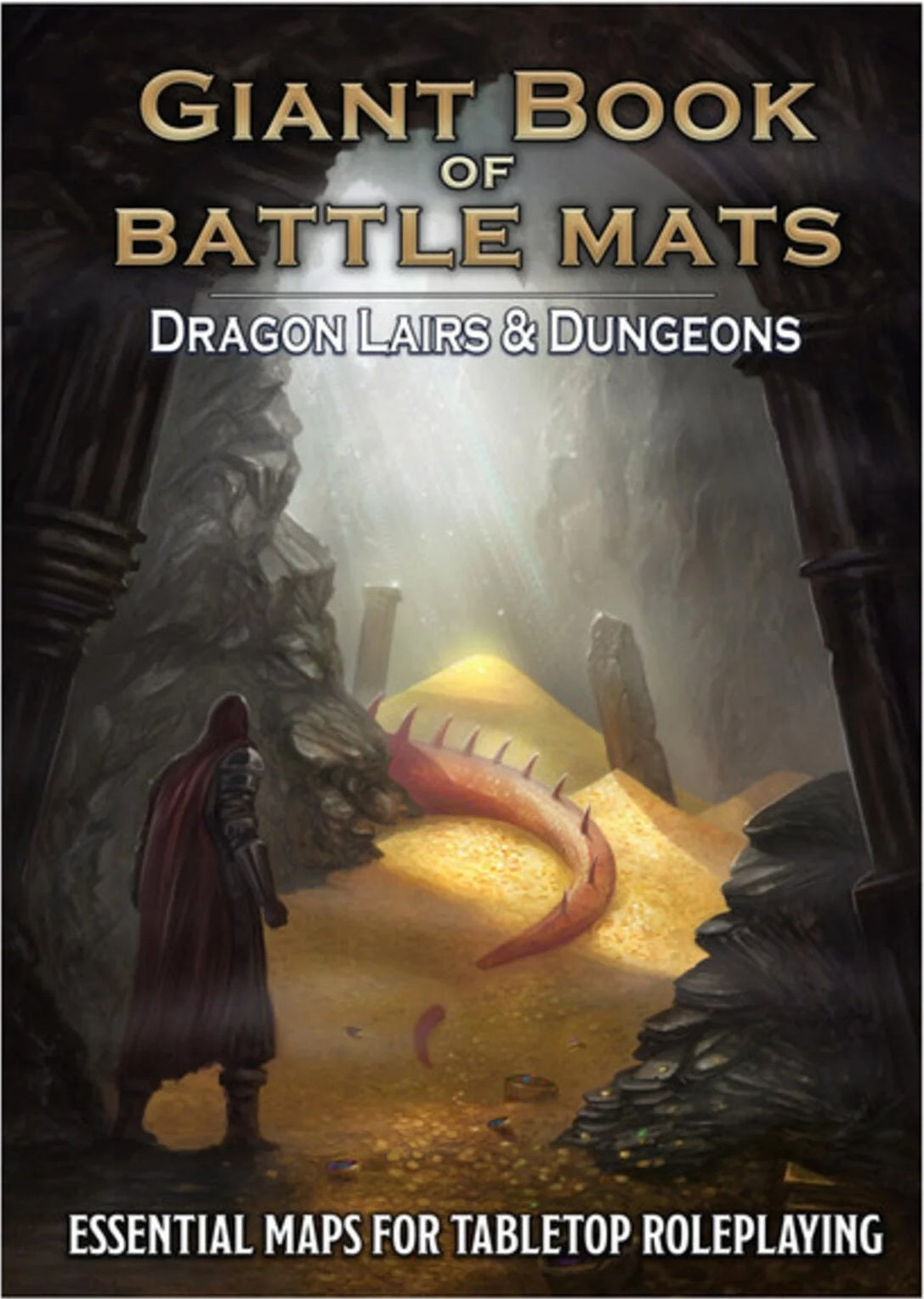 Giant Book of Battle Mats - Dragon Lairs and Dungeons