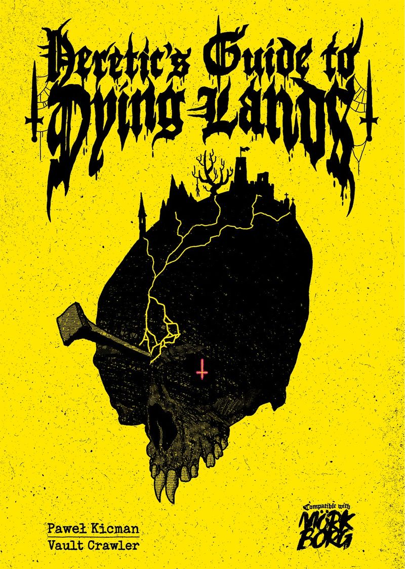 Heretic's Guide to Dying Lands (Mork Borg) Softcover (English)